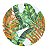 SOUSPLAT PLÁSTICO TROPICAL BRANCO 33cm - Imagem 1