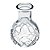 CJ 4 VASOS VIDRO CINZA 7x10cm - Imagem 3