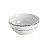 CJ 6 BOWLS PORCELANA BONE CHINA BLUE SILVER RELEVO 15x7cm - Imagem 3