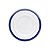 CJ 6 PC PRATOS FUNDOS PORCELANA BONE CHINA ALTO RELEVO 21cm - Imagem 1