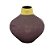 VASO VIDRO ROXO 16x17cm - Imagem 1