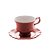 CJ 6 XÍCARAS CHÁ PORCELANA C/PIRES FANCY ROSE 200ml - Imagem 2