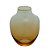 VASO VIDRO OMBRÉ DOURADO 10x13cm - Imagem 1