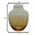 VASO VIDRO OMBRÉ DOURADO 10x13cm - Imagem 4
