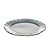 PRATO RASO PORCELANA FANCY MENTA 27cm - Imagem 2