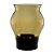VASO VIDRO ÂMBAR 21x31cm - Imagem 1