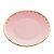 PRATO RASO PORCELANA EGG ROSA MATT 27cm - Imagem 2
