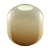 VASO VIDRO BRANCO 16x15cm - Imagem 3