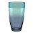 VASO VIDRO AZUL 12x21cm - Imagem 1