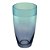 VASO VIDRO AZUL 12x21cm - Imagem 2