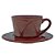 CJ 4 XÍCARAS PORCELANA P/CAFÉ C/PIRES IRIS VERBENA 80ml - Imagem 1