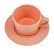 CJ 4 XÍCARAS PORCELANA P/CAFÉ C/PIRES TILES BLUSH 80ml - Imagem 2