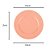 PRATO SOBREMESA PORCELANA TILES BLUSH 19cm - Imagem 4