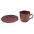 CJ 4 XÍCARAS PORCELANA P/CHÁ C/PIRES TILES LILAC 250ml - Imagem 4
