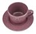 CJ 4 XÍCARAS PORCELANA P/CAFÉ C/PIRES TILES LILAC 80ml - Imagem 4