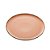 PRATO RASO PORCELANA REACTIVE PÊSSEGO 27cm - Imagem 1