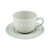 CJ 4 XÍCARAS PORCELANA P/CAFÉ C/PIRES GRACE BRANCO 80ml - Imagem 2