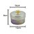 POTICHE DECORATIVO VIDRO FURTA-COR 10x8cm - Imagem 4