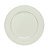 PRATO RASO PORCELANA GRACE BRANCO 27cm - Imagem 1