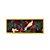 BANDEJA DECORATIVA MADEIRA FLORAL ROXO 30x12x3cm - Imagem 1
