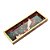 BANDEJA DECORATIVA MADEIRA FLORAL ROXO 30x12x3cm - Imagem 2