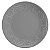 PRATO RASO PORCELANA ALANYA ASH 26cm - Imagem 1