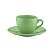 CJ 6 XÍCARAS PORCELANA P/CAFÉ C/PIRES ALANYA EDEN 125ml - Imagem 1