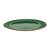 PRATO SOBREMESA PORCELANA DROPS VERDE 20cm - Imagem 4