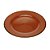 PRATO SOBREMESA PORCELANA DROPS LARANJA 20cm - Imagem 2