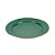 PRATO RASO PORCELANA DROPS VERDE 27cm - Imagem 3