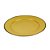 PRATO RASO PORCELANA DROPS AMARELO 27cm - Imagem 3