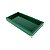 BANDEJA MADEIRA LAQUEADA C/PÉ COLORS VERDE 29x17x7cm - Imagem 1