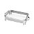 SUPORTE DE AÇO INOX C/REFRATÁRIO VENEZA 37X23cm - Imagem 1