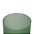 VASO VIDRO VERDE/BRANCO 9x21cm - Imagem 3