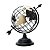 GLOBO DECORATIVO METAL PRETO/DOURADO 26x18x29cm - Imagem 3