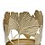 PORTA VELA VIDRO E METAL DOURADO 11x17cm - Imagem 4
