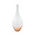 VASO VIDRO WHITE/ROSÉ GOLD 5x31cm - Imagem 2