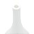 VASO VIDRO WHITE/ROSÉ GOLD 5x31cm - Imagem 4