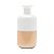 VASO VIDRO WHITE/ROSÉ GOLD 6x11cm - Imagem 3