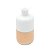 VASO VIDRO WHITE/ROSÉ GOLD 6x11cm - Imagem 2