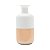 VASO VIDRO WHITE/ROSÉ GOLD 6x11cm - Imagem 4