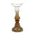 CASTIÇAL VIDRO COFFEE 27cm - Imagem 2