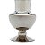 VASO VIDRO NIQUELADO 12x20cm - Imagem 3