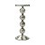 CASTIÇAL DE CRISTAL CINZA 23cm - Imagem 2
