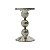 CASTIÇAL DE CRISTAL CINZA 16cm - Imagem 2