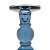 CASTIÇAL DE VIDRO AZUL 23cm - Imagem 3
