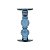 CASTIÇAL DE VIDRO AZUL 18cm - Imagem 2