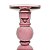 CASTIÇAL DE VIDRO LÍLAS 18cm - Imagem 3