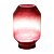 VASO DE VIDRO BURGUNDY 18x26cm - Imagem 2