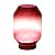 VASO DE VIDRO BURGUNDY 18x26cm - Imagem 1